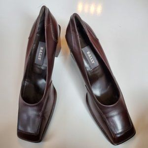 Bally Carry heel leather brown 7.5